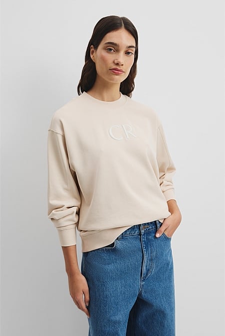 Australian Cotton CR Logo Sweat