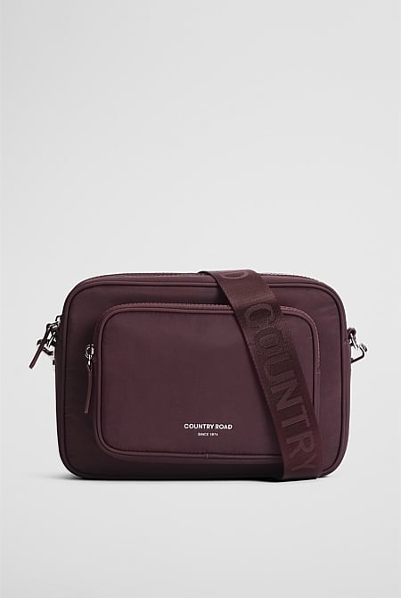 Recycled Polyester Soft Crossbody Bag