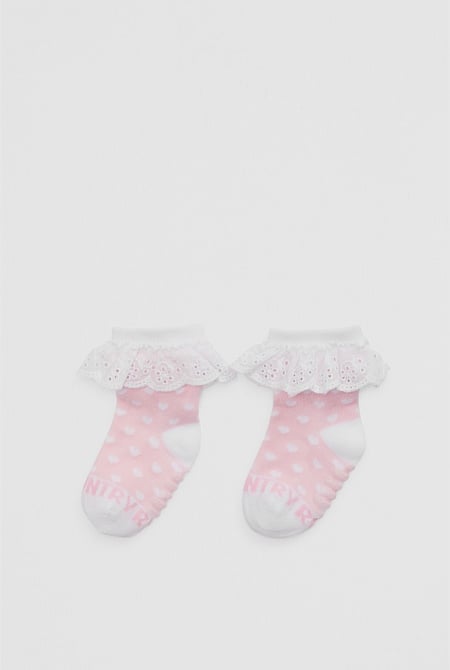 Heart Frill Socks