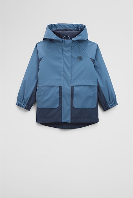 Spliced Rain Jacket