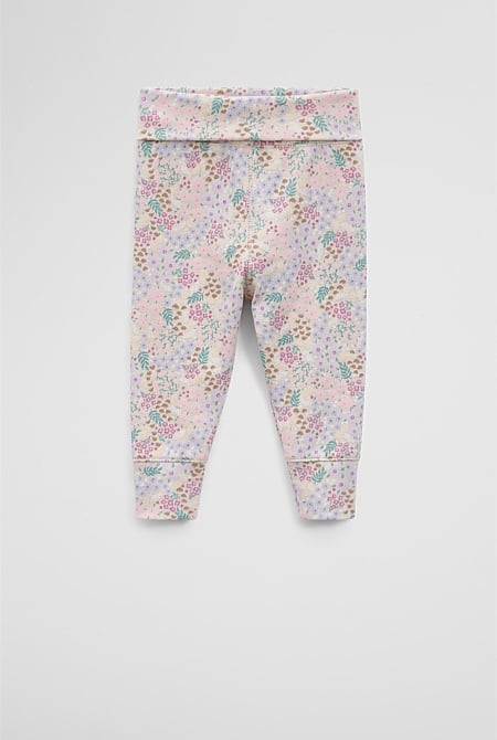 Organically Grown Cotton Fold Over Soft Pant