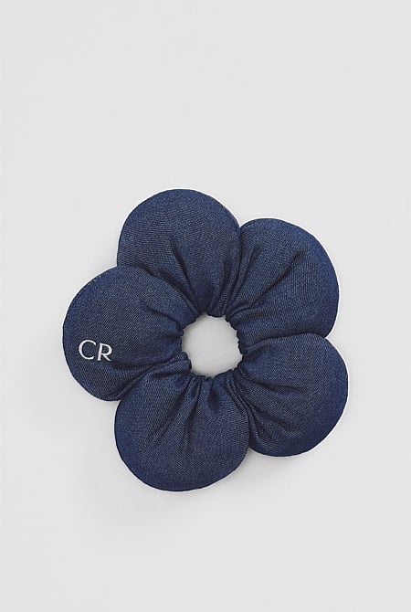 Flower Scrunchie