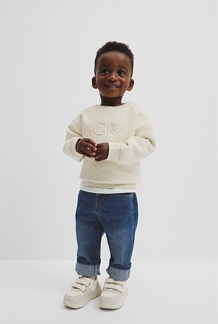 Australian Cotton Oversized Country Road Logo Sweat