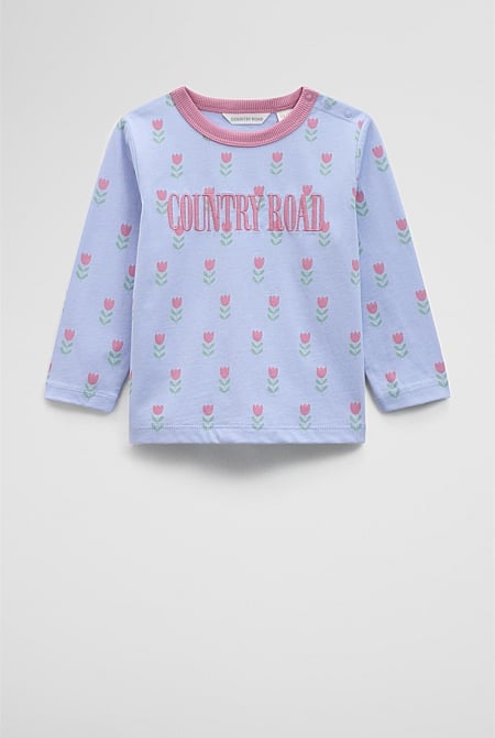 Australian Cotton Long Sleeve Heritage T-Shirt