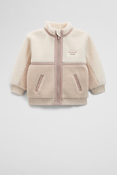 Sherpa Zip Through Jacket