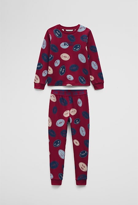 Ball Print Pyjama Set