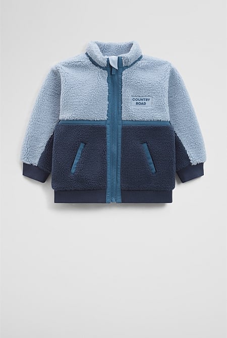 Sherpa Zip Through Jacket