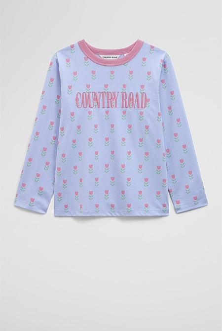 Australian Cotton Long Sleeve Heritage T-Shirt