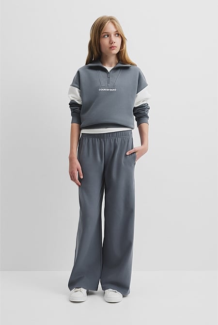 Wide Leg Sweat Pant
