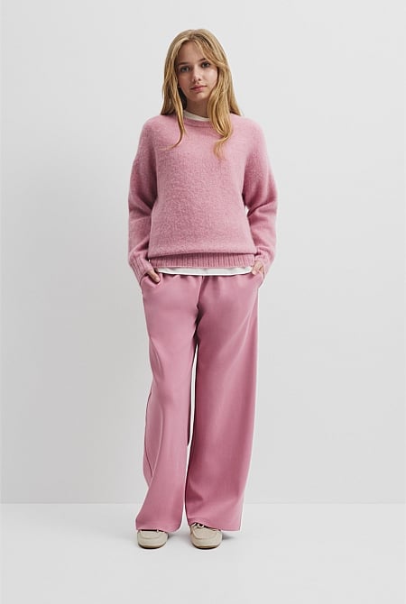 Teen Fluffy Knit Pullover