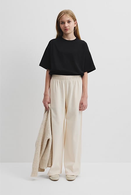 Wide Leg Sweat Pant