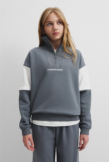 Spice Logo Zip Sweat