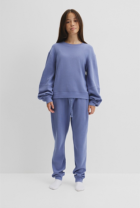 Teen Australian Cotton Waffle Pyjama Set