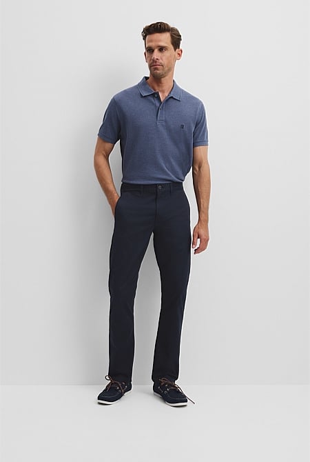 Australian Cotton Standard Fit Stretch Chino