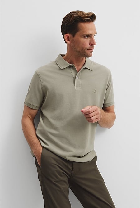 Australian Cotton Pique Polo
