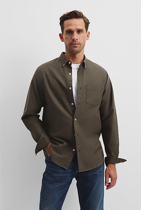 Regular Fit Australian Cotton Oxford Shirt