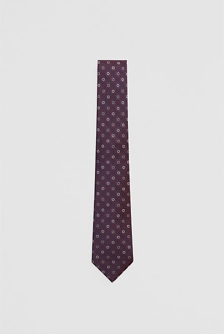 Silk Emblem Tie