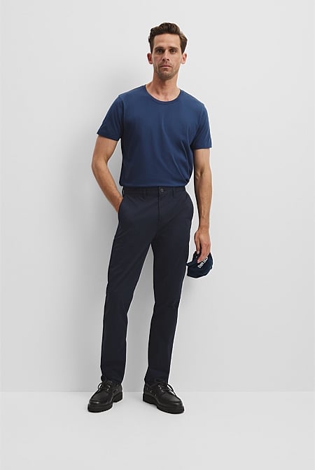 Australian Cotton Tapered Fit Stretch Chino
