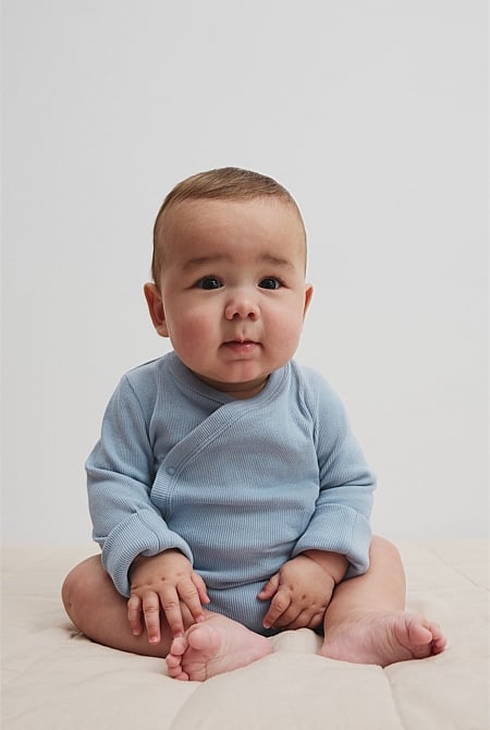 Kimono Long Sleeve Bodysuit