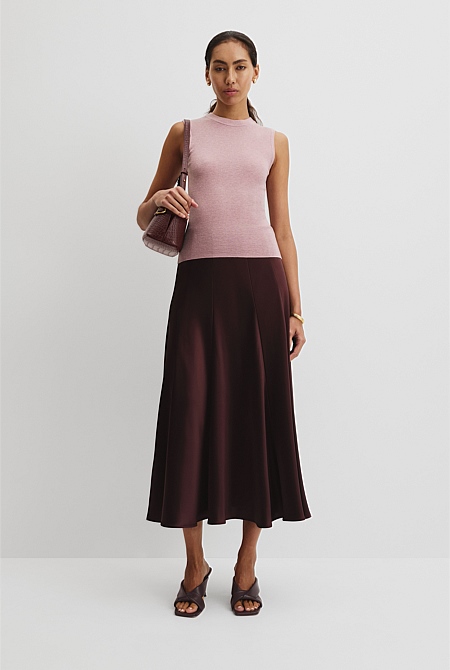 Wool Silk Tank