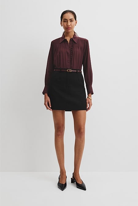 Soft Ruffle Blouse