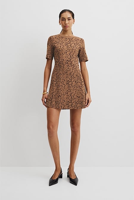 Compact Knit Mini Dress
