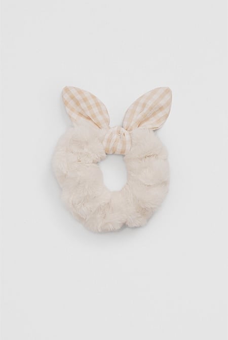 Faux Fur Scrunchie