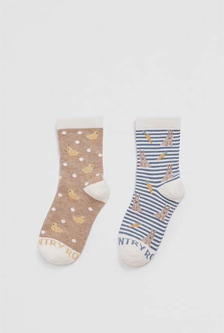 Easter Sock Pack Of 2