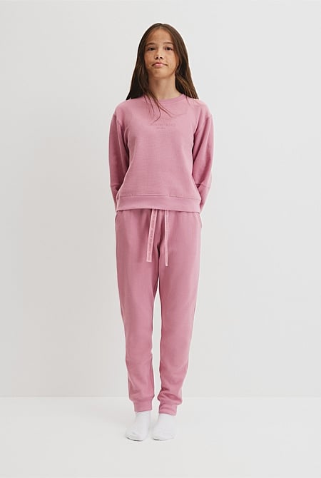 Teen Australian Cotton Waffle Pyjama Set