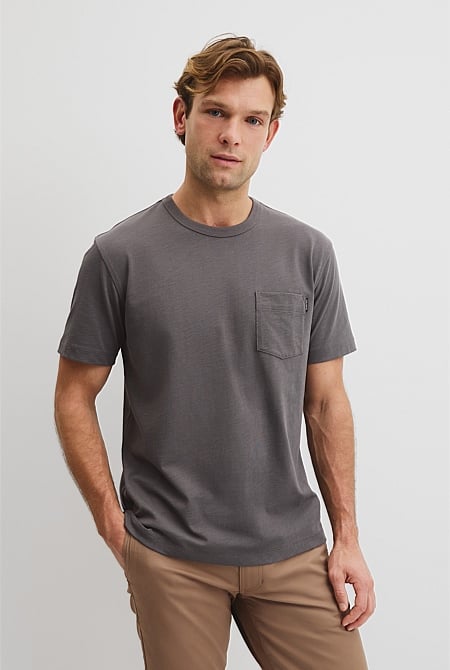 Organically Grown Cotton Slub T-Shirt