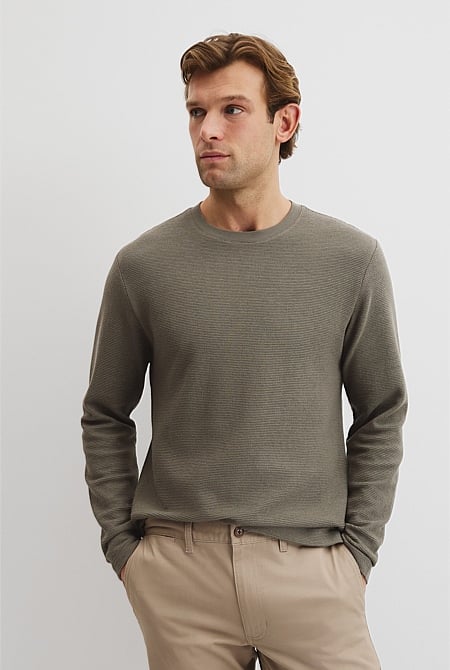 Australian Cotton Textured T-Shirt