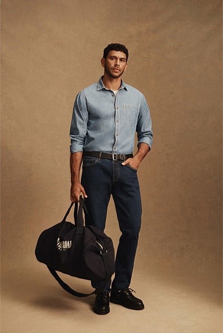 Australian Cotton Straight Leg Jean