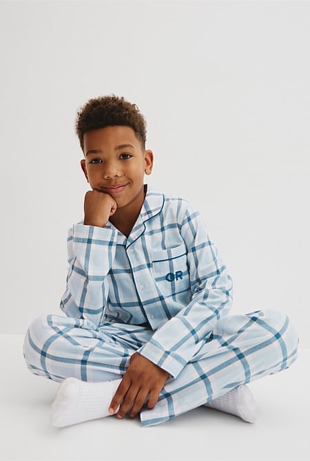 Flannel Check Pyjama Set
