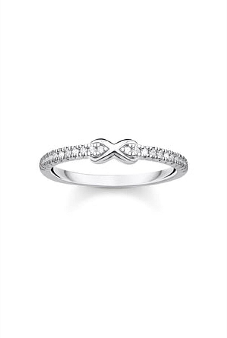 Infinity Ring In Silver