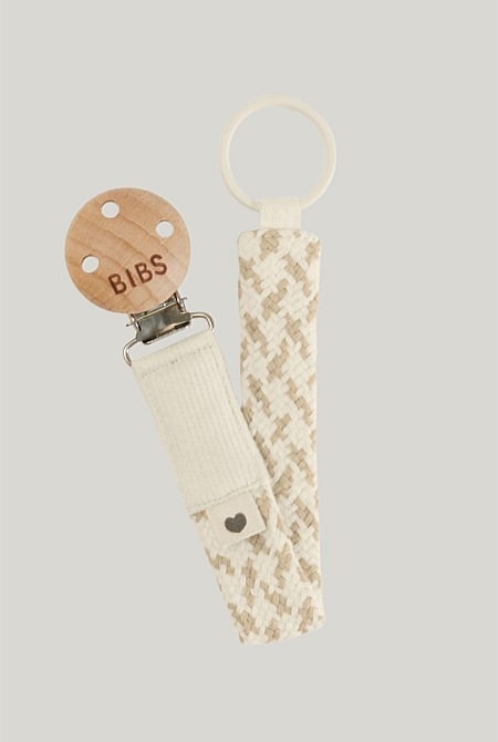 Pacifier Clip - Ivory/vanilla