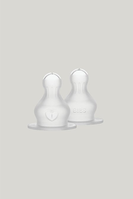Bottle Replacement Nipple, Silicone (2pk) - Medium Flow