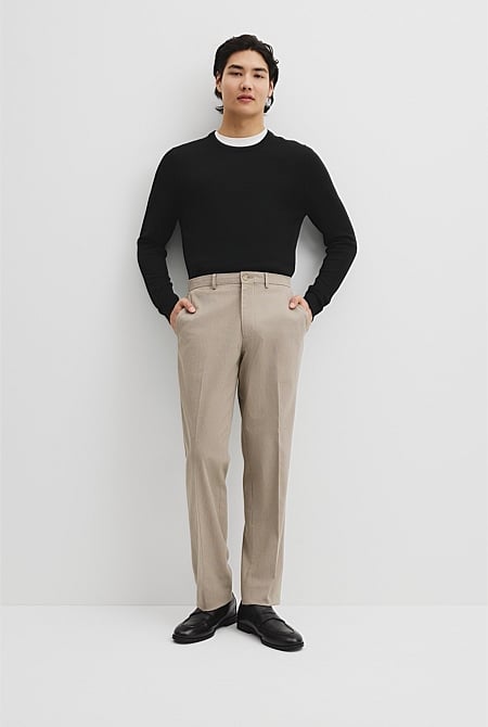 Textured Trouser