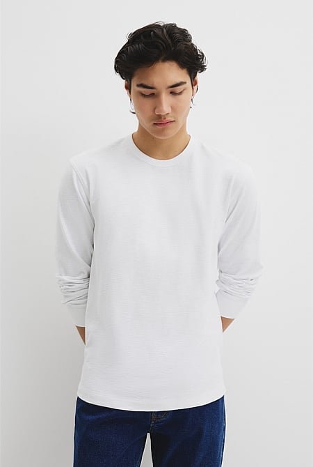 Long Sleeve Slub T-Shirt