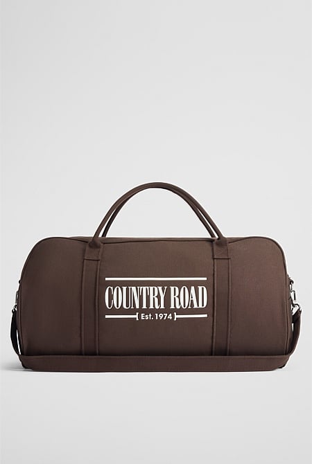 Australian Cotton Heritage Zip Canvas Tote