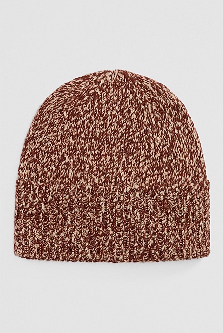 Tweed Yarn Beanie