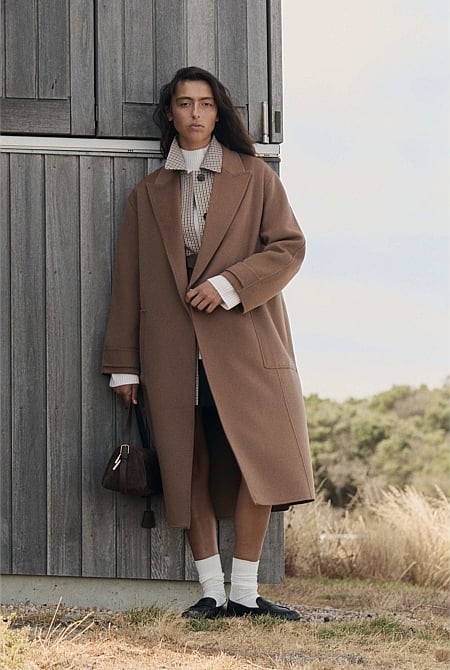 Soft Lapel Coat