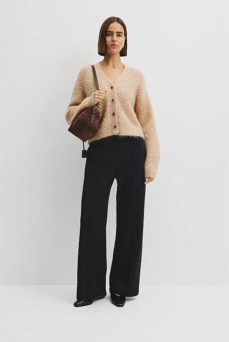 Fluffy Knit Cardigan