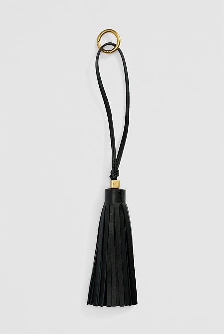 Tassel Leather Charm