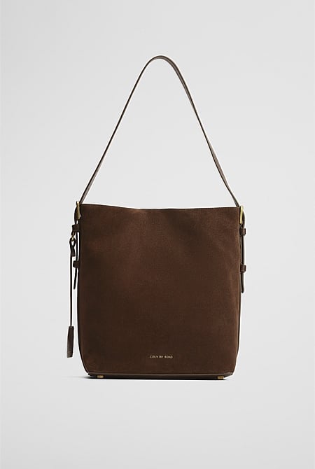 Isla Leather Bucket Bag