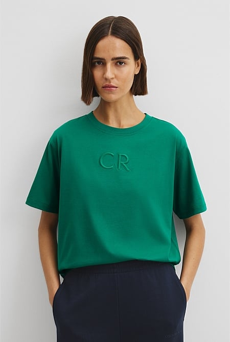 Australian Cotton CR Logo T-Shirt
