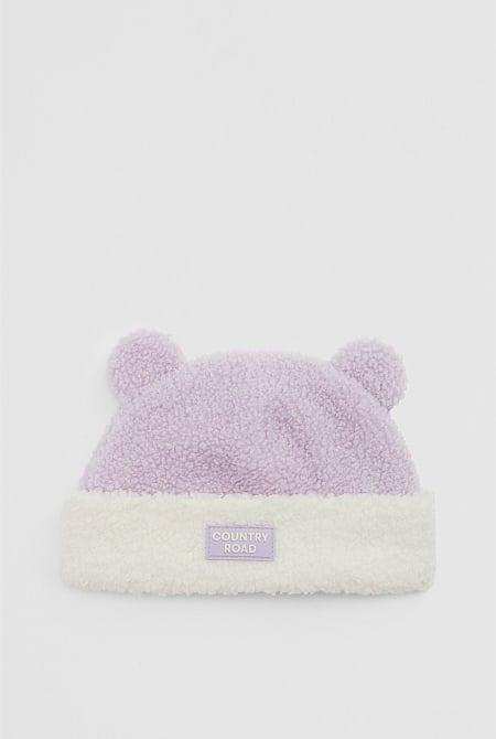 Sherpa Bear Beanie