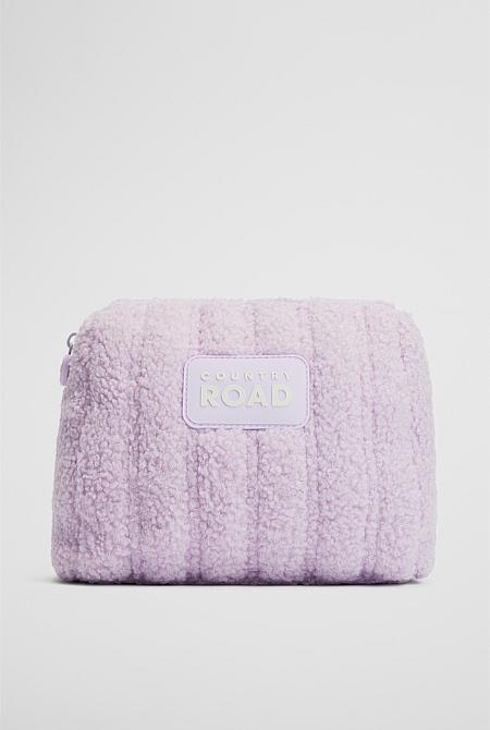 Sherpa Cosmetic Case Bag