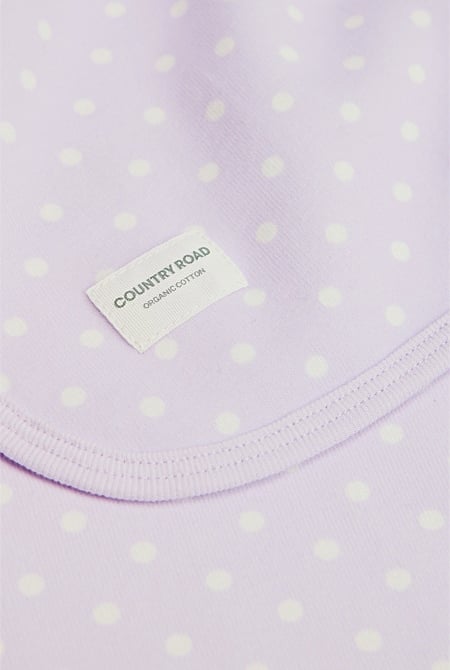 Organically Grown Cotton Newborn Swaddle