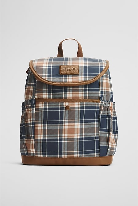 Check Spliced Backpack