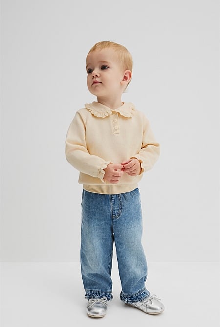 Collared Knit Pullover